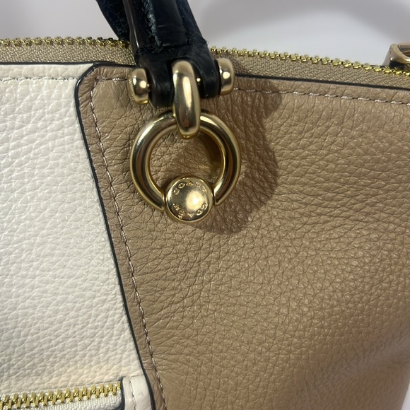 Coach Kacey Crossbody Bag Gold Hardware and Colorblock Satchel - Picture 5 of 17